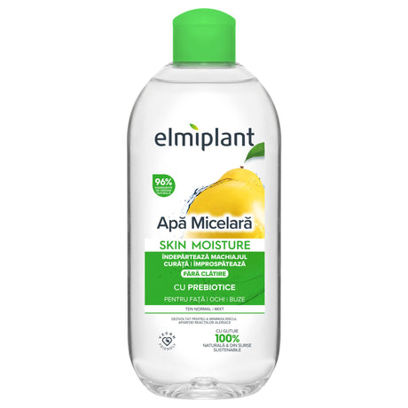 Apa Micelara, Elmiplant, Detox Pentru Ten Normal si Gras, 400 ml - vivimall.ro
