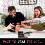 Cărți cu cuvinte din jocul Grab The Mic Flippy, set de 125 de cărți pentru karaoke