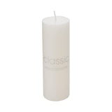 Lumanare Decorativa, Din Parafina, Cilindrica, Fara Fum Si Fara Parfum, 260 G, Ardere 36H, Ivory