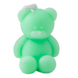 Lumanare Parfumata, Vivimall, Model Ursulet, Verde, Aroma de Iasomie, 5.5x3.6x4 cm - vivimall.ro