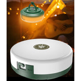 Lumină de camping LED încărcare USB, Vivimall, șir colorat, pentru aer liber, cort, Distanta 10 metri, 1800mAH, 10.5x4.3 cm, Alb Verde - vivimall.ro