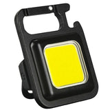 Lanterna de buzunar tip breloc, 30 LED-uri, incarcare prin usb Type C, pentru exterior, camping, alpinism, ciclism, Vivimall - vivimall.ro