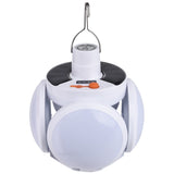 Lampa solara cu 25 LED-uri, pliabila, prindere carlig cu 5 moduri de iluminare, Vivimall - vivimall.ro