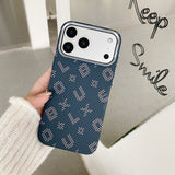Carcasa Magnetica, Vivimall, din Fibra de Carbon, pentru iPhone 15 Pro Max, Maro - vivimall.ro