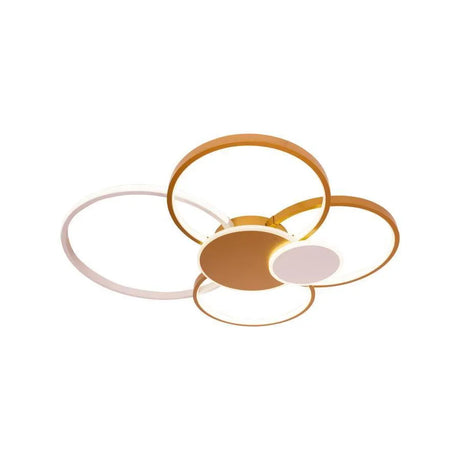 Lustră LED Killian 6 Cercuri | LuxLight - vivimall.ro