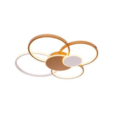 Lustră LED Killian 6 Cercuri | LuxLight - vivimall.ro
