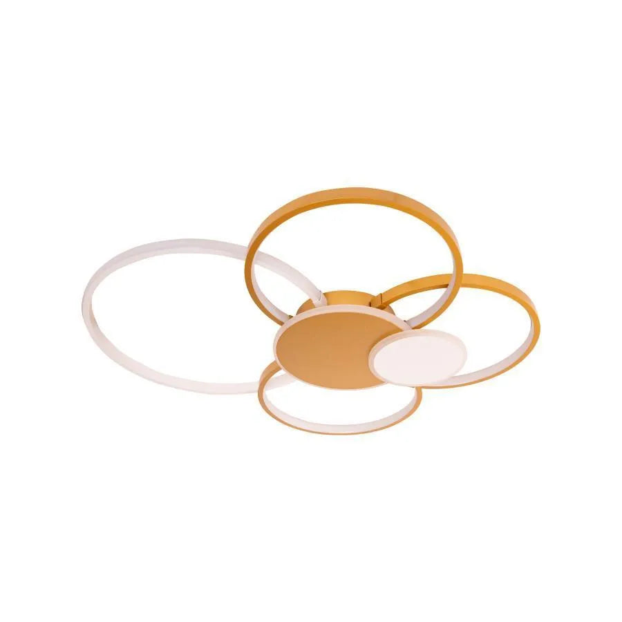 Lustră LED Killian 6 Cercuri | LuxLight - vivimall.ro