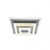 Lustra Led Medeea, Diametru 26Cm, Patrata, Lumina Rece/Calda/Neutra - vivimall.ro