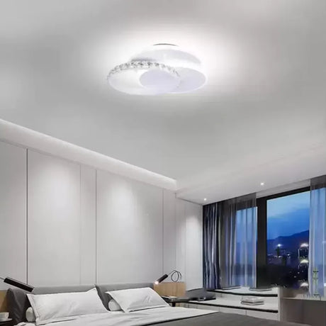 Lustra Led Cu Cristal Sofia, Lumina Rece/Calda/Neutra - vivimall.ro