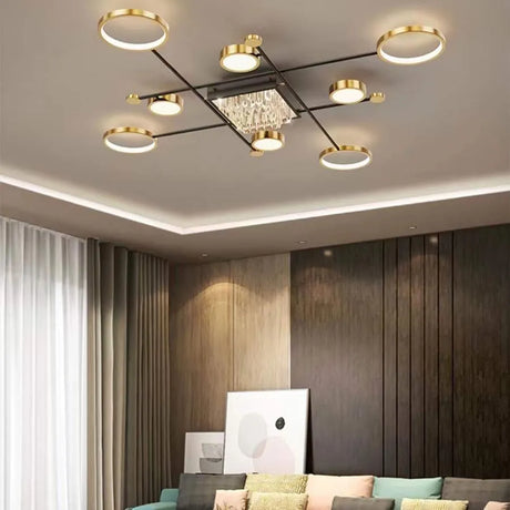 Lustră LED Misel 9 Elemente Dimabilă | MiselLED - vivimall.ro