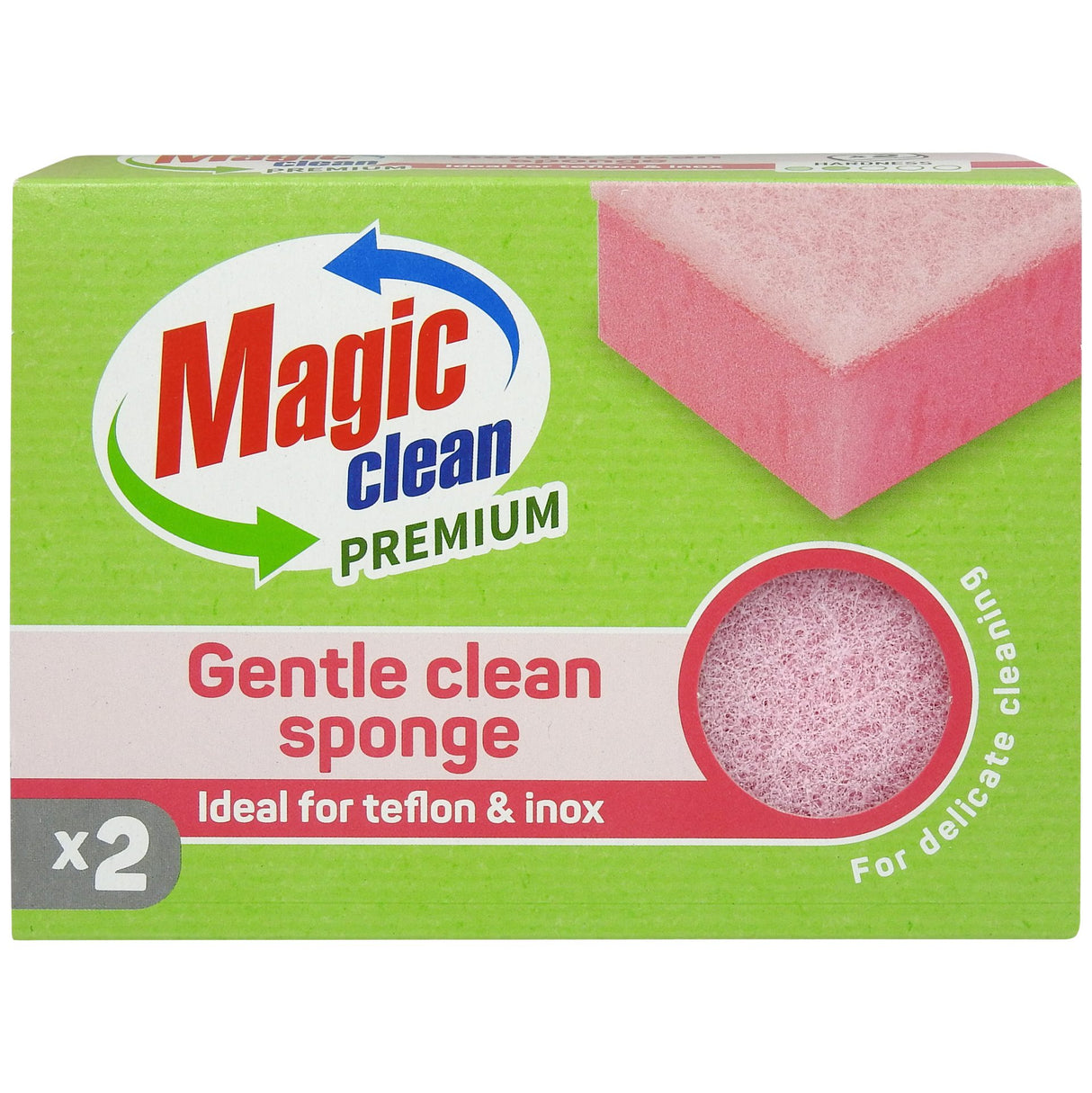 Magic Clean Burete Teflon si Inox 2 piese
