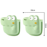 Manusa din Silicon pentru Cuptor, Vivimall, Anti-Alunecare, pentru Capace, Oale, Tigai, de Uz Casnic, Rezistent la Temperaturi Inalte, Model Animat, 10x12 cm, Verde - vivimall.ro