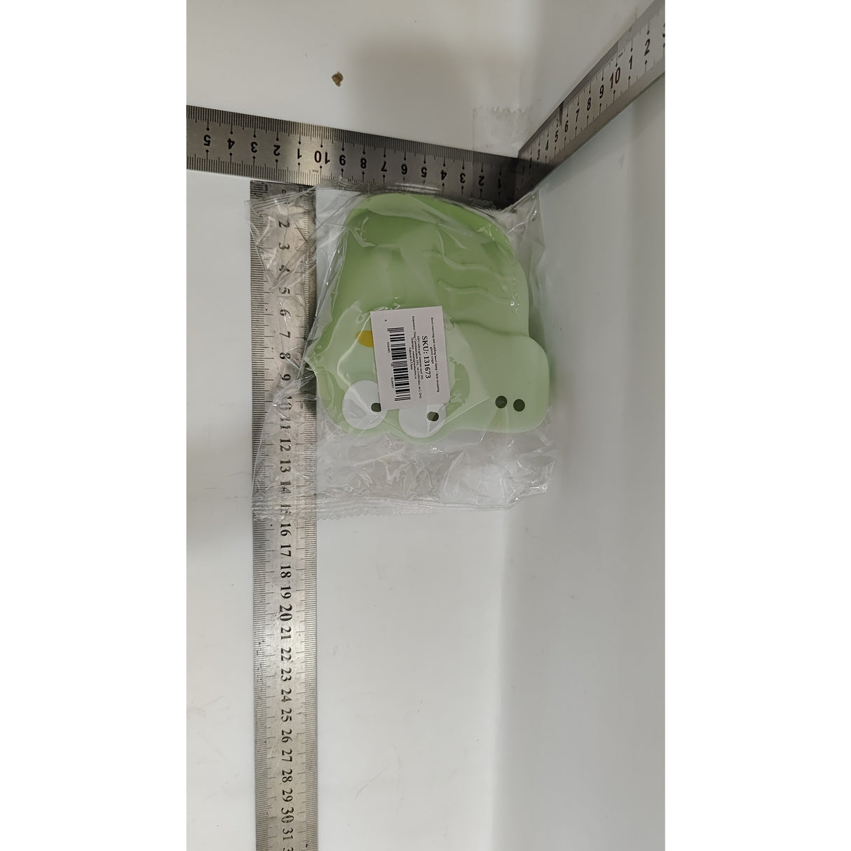 Manusa din Silicon pentru Cuptor, Vivimall, Anti-Alunecare, pentru Capace, Oale, Tigai, de Uz Casnic, Rezistent la Temperaturi Inalte, Model Animat, 10x12 cm, Verde - vivimall.ro