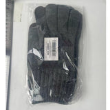 Manusi de Barbat, Vivimall, Model H, Functie Touchscreen (ecran tactil), Material Acril Tricotat, Manseta Elastica, Interior Catifelat, Marime Universala, Gri Inchis - vivimall.ro