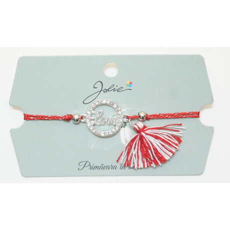 Martisor Bratara Ciucure cu Pandantiv, Model 11 - vivimall.ro
