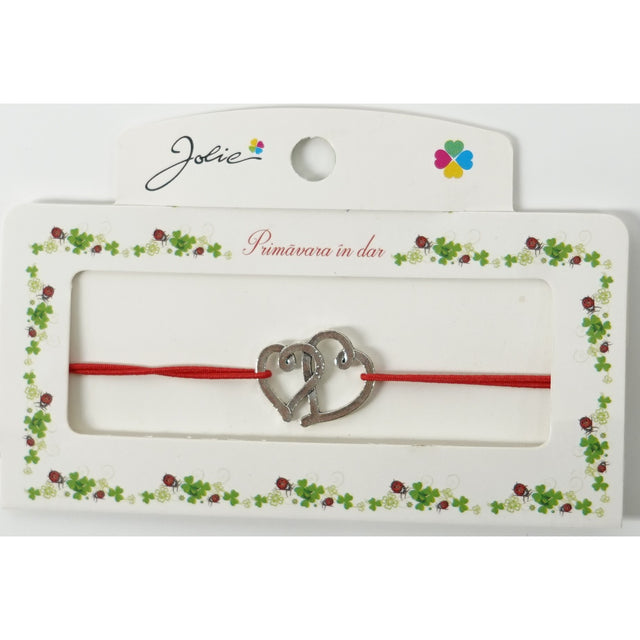 Martisor Bratara cu 2 Noduri Elastica, model 12 - vivimall.ro
