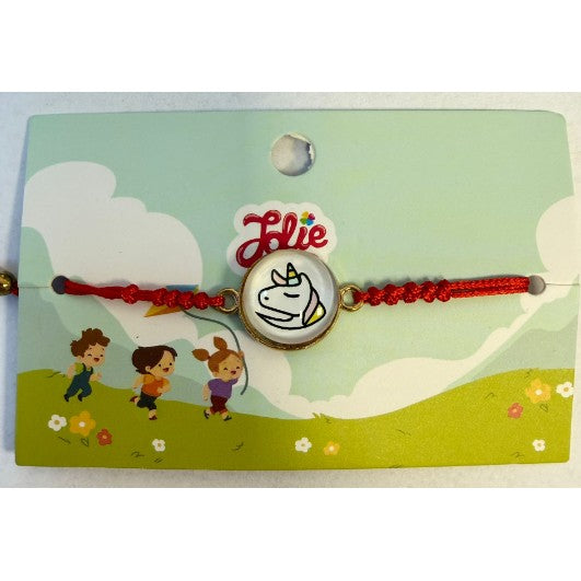 Martisor Bratara cu Impletitura pentru Copii, Model 28 - vivimall.ro