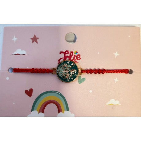 Martisor Bratara cu Impletitura pentru Copii, Model 9 - vivimall.ro