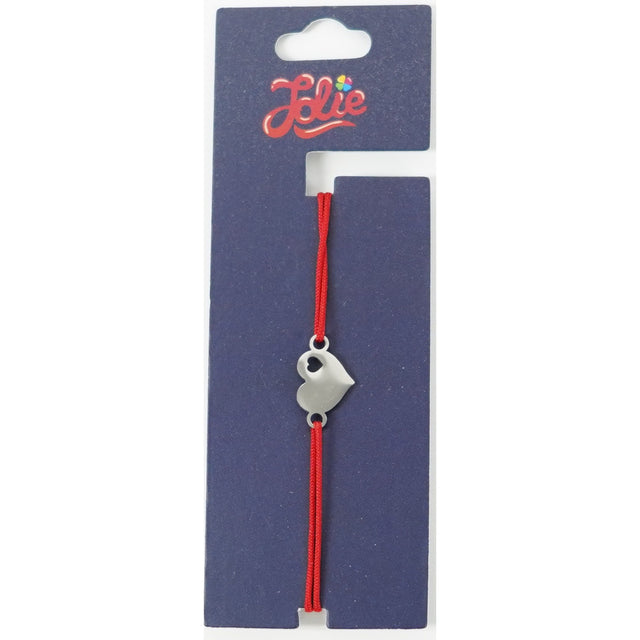 Martisor Bratara Inox Copii, Textil si Inox, Model 25 - vivimall.ro