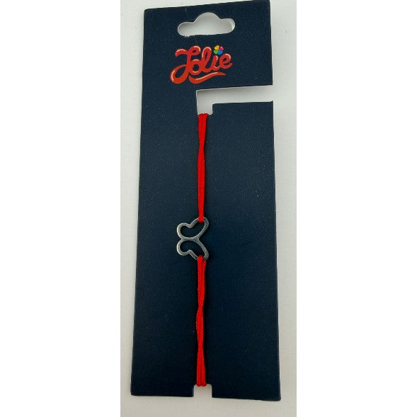 Martisor tip Bratara Argintie Inox Copii M34 Fluture