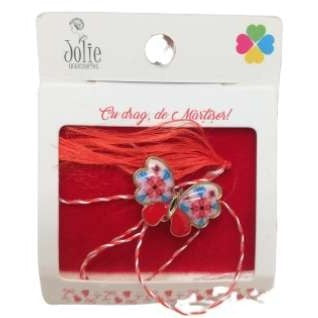 Martisor Brosa Fluturas Model B-34 5.5cm x 7cm - vivimall.ro