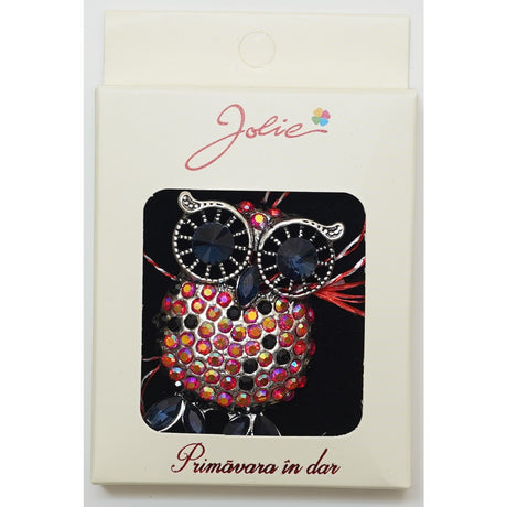 Martisor Brosa Medie, Multicolora, Dimensiune Brosa Aprox 5 cm, Material Metal, Model 16 - vivimall.ro
