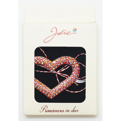 Martisor Brosa Medie, Multicolora, Dimensiune Brosa Aprox 5 cm, Material Metal, Model 19 - vivimall.ro