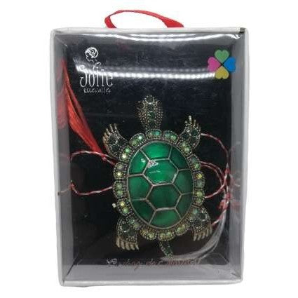 Martisor Brosa Multicolora V2 Broasca Testoasa 6cm x 8cm - vivimall.ro