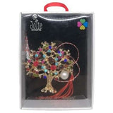 Martisor Brosa Multicolora V6 Pomul Vietii 6cm x 8cm - vivimall.ro