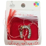 Martisor Brosa Potcoava cu Gargarita cu Pietre Model B-15 5.5cm x 7cm - vivimall.ro