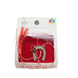 Martisor Brosa Potcoava cu Gargarita cu Pietre Model B-15 5.5cm x 7cm - vivimall.ro