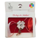 Martisor Brosa Trifoi cu Pietre Model B-14 5.5cm x 7cm - vivimall.ro