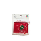 Martisor Brosa Trifoi cu Pietre Model B-27 5.5cm x 7cm - vivimall.ro