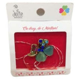 Martisor Brosa Trifoi Verde Model B-31 5.5cm x 7cm - vivimall.ro