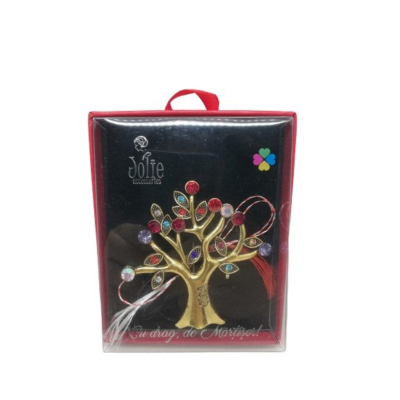 Martisor Brosa VINTAGE V10 Pomul Vietii  8cm x 10cm - vivimall.ro