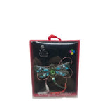 Martisor Brosa VINTAGE V11 Libelula Albastra  8cm x 10cm - vivimall.ro