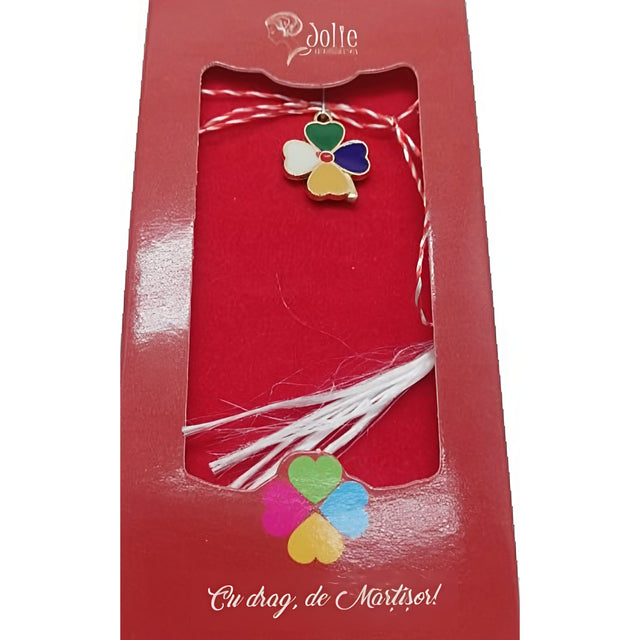 Martisor Pandantiv Trifoi V5 5cm x 9.5cm - vivimall.ro
