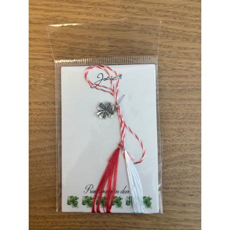 Martisor Traditional, Jolie, Model Trifoi 2, Argintiu - vivimall.ro