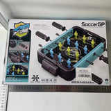 Masa de Fotbal cu Teren si 12 Jucatori Vivimall, 4 Manere, 2 Mingi, cu Tablou Scor, din ABS, 36.5x22.5x6.6 cm, Design Multicolor, pentru Copii/ Adulti - vivimall.ro