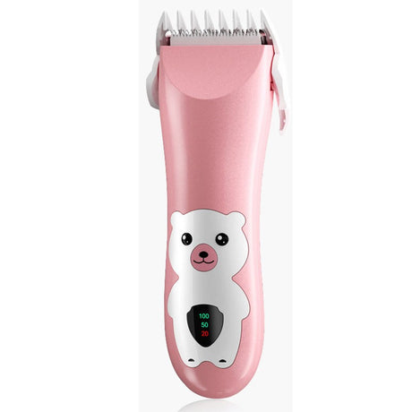 Masina De Tuns Bebelusi Si Copii, Display Digital, Lame Cermice Si Inox, Fara Fir, Functie Anti Taiere, Silentios, 50 W, Rezistent La Apa, 2 Accesorii, Incarcator Usb - vivimall.ro