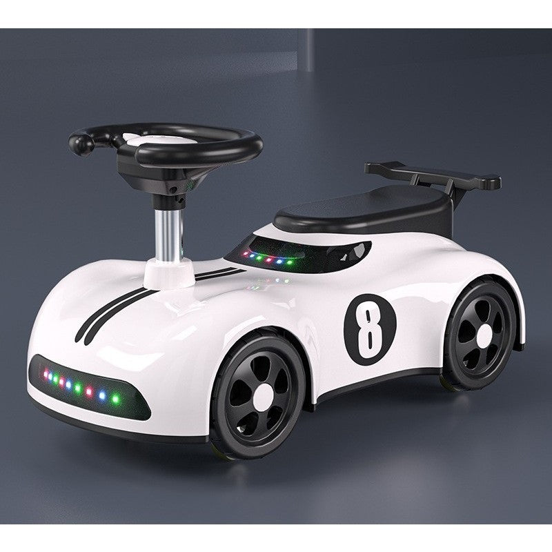 Masina Pentru Copii, 1-3 Ani, Impingere, Bluetooth, Muzica, Din Abs, 4 Roti, Inaltime Sezut 22 Cm - vivimall.ro