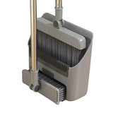 Matura Perie si Faras cu Coada Vivimall, Set 3 in 1, cu Dinti de Pieptene pentru Curatare Matura, rotativ, pliabil, detasabil, Otel inoxidabil si Polipropilena, Gri inchis - vivimall.ro