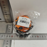 Minge Saltareata Hiperelastica, Vivimall, Space Moon Ball foarte Elastica, Antistress pentru Copii, Diametru 66 mm, Portocaliu - vivimall.ro