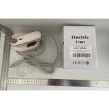 Mini Fier de Calcat, Vivimall, Pliabil si Portabil, Calcare Verticala/Orizonala, cu Abur, 50 ml, 40W, 10.5 x 12 cm, Alb - vivimall.ro