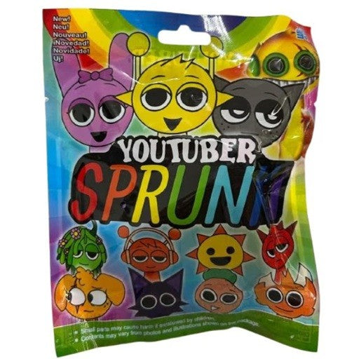 Mini Figurina Sprunki, Vivimall, MisteryBox, 12 Personaje Diverse de Colectionat, 6.8 - 8.2 cm, Multicolor - vivimall.ro