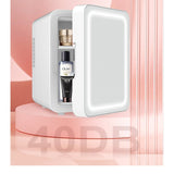 Mini Frigider Cosmetice, Dublă Funcție De Încălzire, Răcire, Portabil, 8L - vivimall.ro