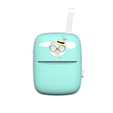Mini Imprimanta Foto Portabila, Incarcare Usb, Bluetooth, Print , Albastru - vivimall.ro