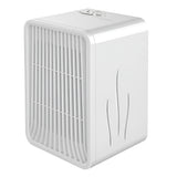 Mini Incalzitor pentru Birou, Vivimall, Incalzire si Racire, 1000-1200W, cu Lumini, cu Maner, Lungime Cablu 1.5 m, 3 Trepte de Temperatura, 15.3x13.8x22.5 cm, Alb - vivimall.ro
