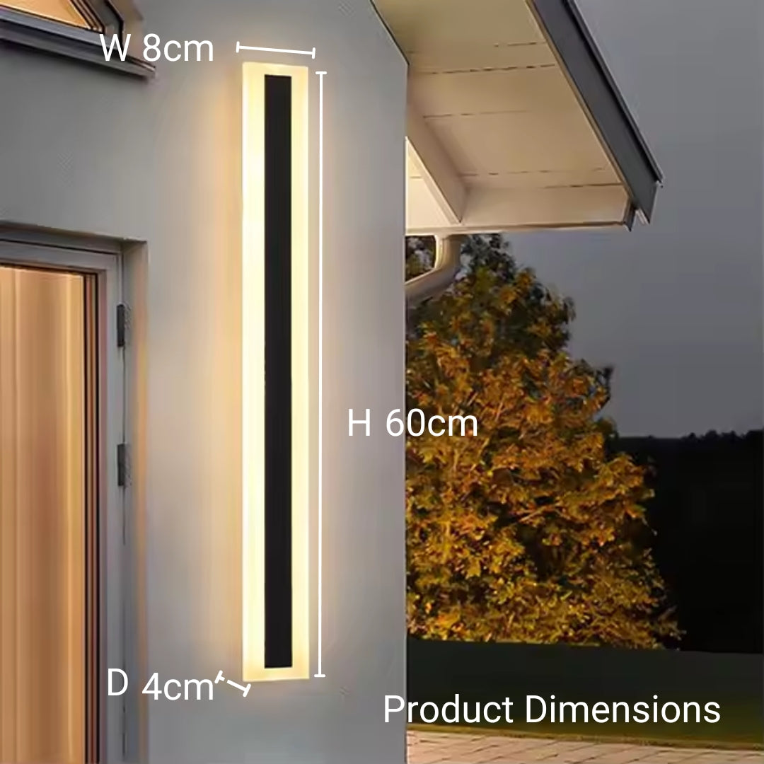 Aplica LED Exterior Mack IP65 Metal Liniar | MackLED - vivimall.ro