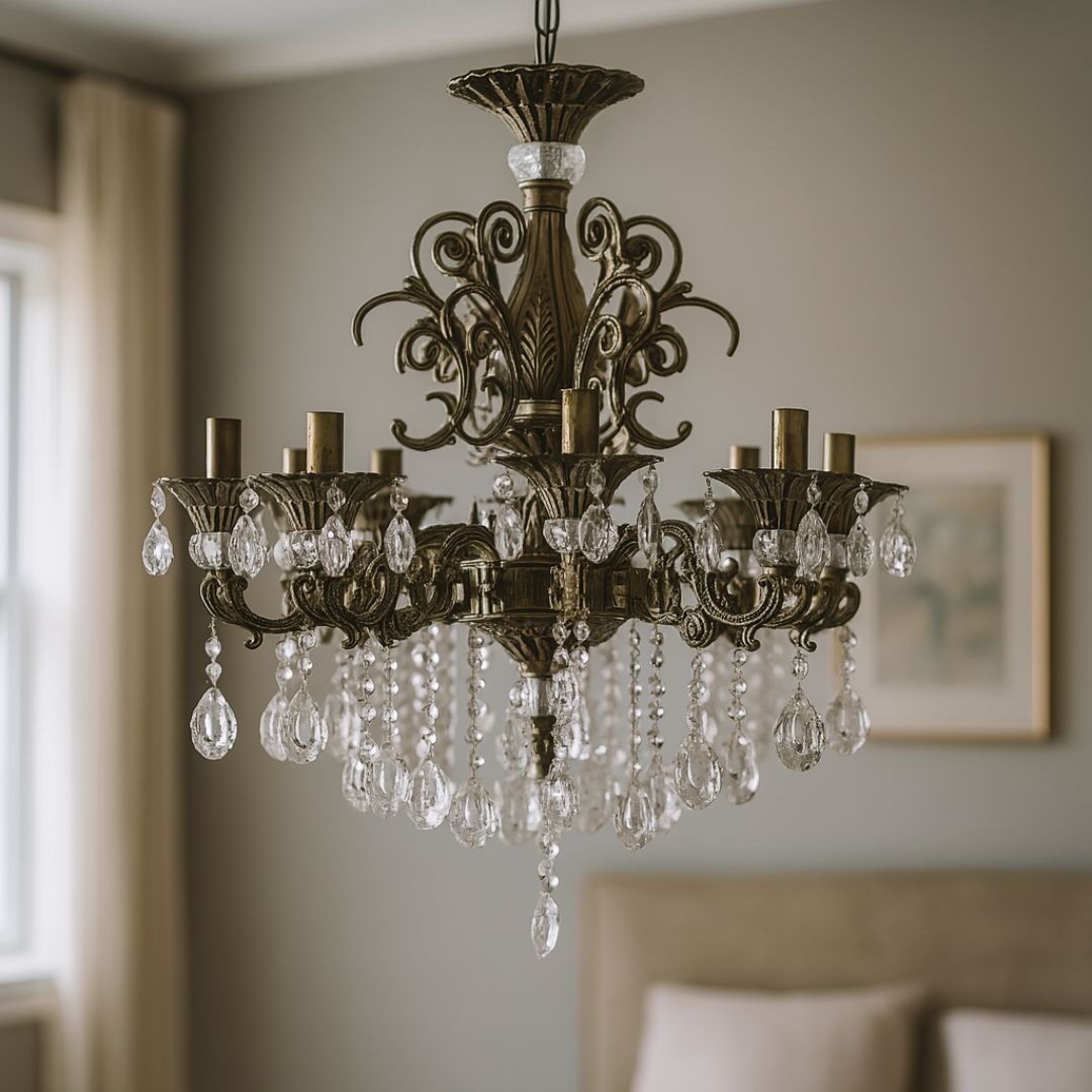 Candelabru Cristal Sanssouci Magno, 8Xe14, Diametru 65Cm - vivimall.ro